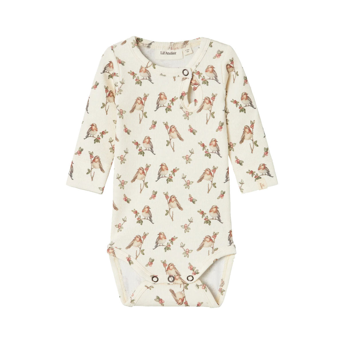 Voor jouw kleintje kun je nooit genoeg rompertjes in huis hebben. Dit leuke baby gavo slim rompertje  in de kleur turtledove van het merk Lil' Atelier is dan ook een echte must have! VanZus