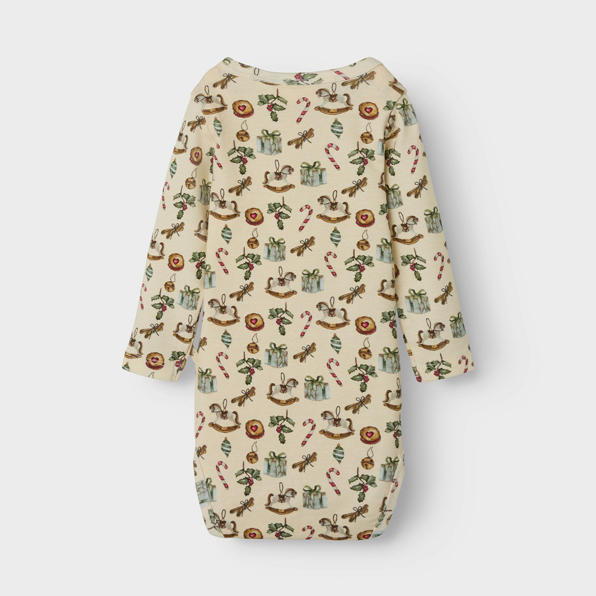 Lil' Atelier baby gio slim romper turtledove