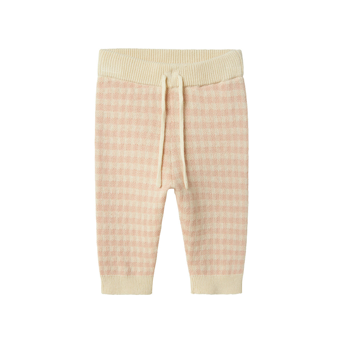 Ben je op zoek naar een comfortabele en hippe broek voor jouw baby? Dan is deze baby nadie wide knit broek in de kleur cameo rose van het merk Lil' Atelier een must have! Deze broek ziet er niet alleen super hip uit, maar zit ook ontzettend lekker! VanZus