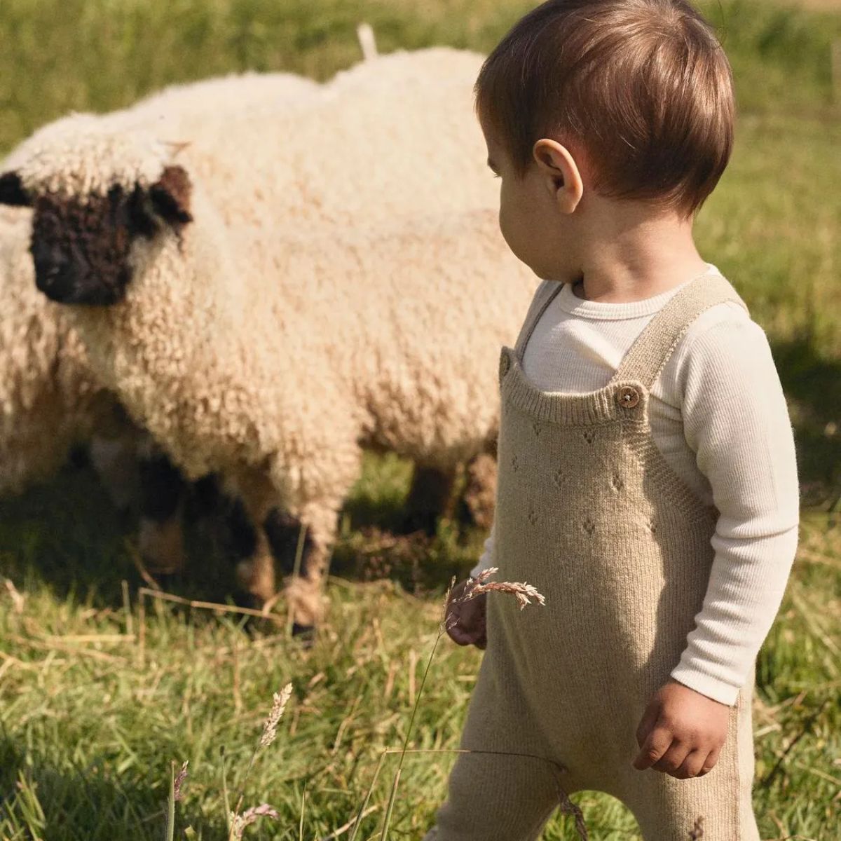 Basic must-have: het Lil' Atelier baby nalu rib slim rompertje in turtledove melange. Gemaakt van merinowol en TENCEL™ Modal. Ideaal voor herfst/winter. Houd je baby lekker warm. VanZus
