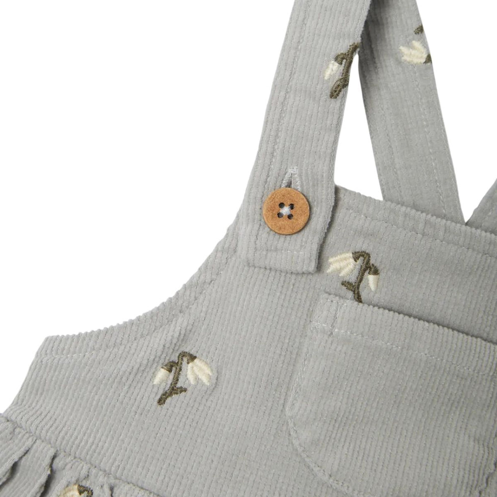 Lil' Atelier baby nelly corduroy overjurk mirage gray