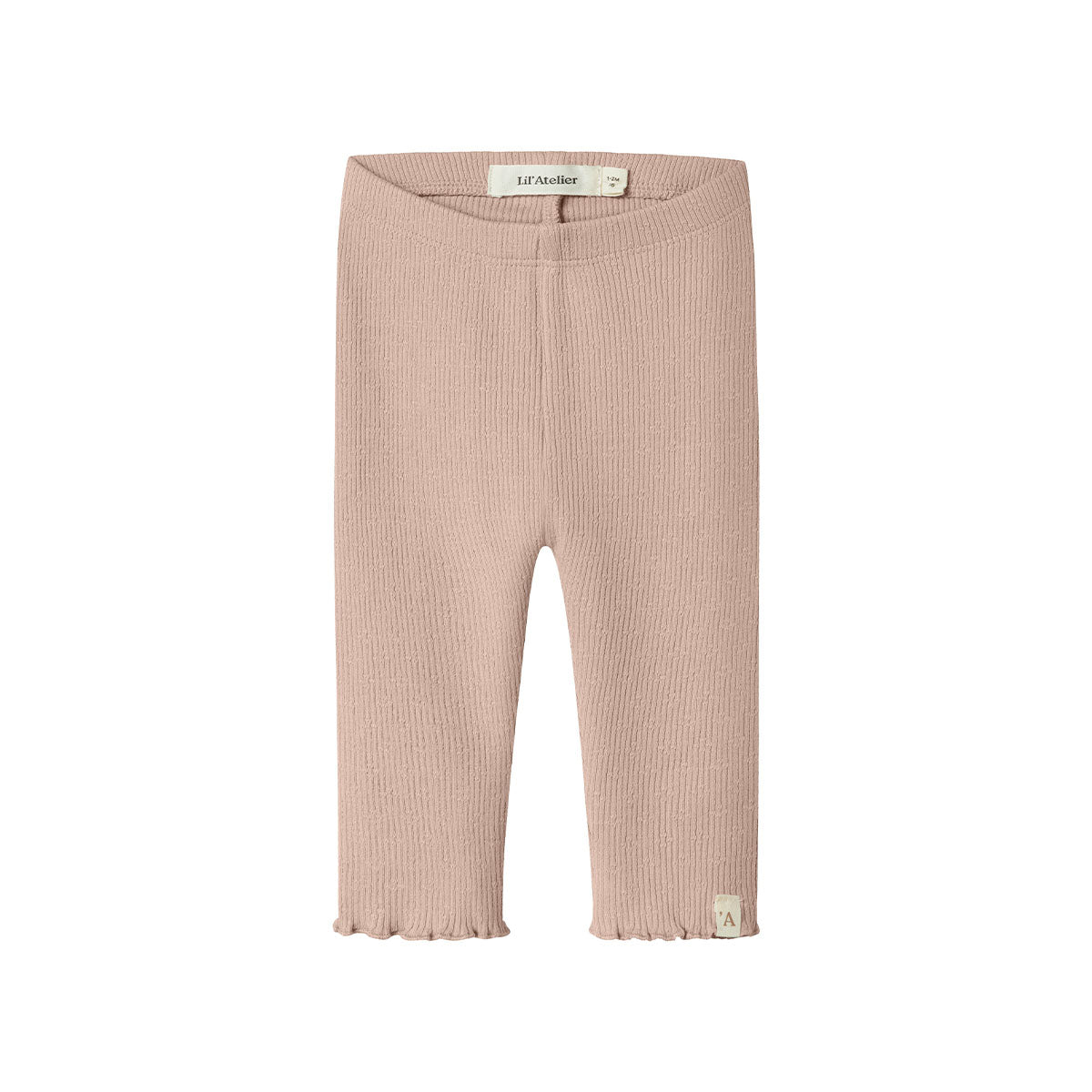Ben je op zoek naar een mooie basic voor in de kledingkast van je kleintje? Dan is deze baby nora slim legging in de kleur cameo rose van het mooie merk Lil' Atelier een echte must have! VanZus