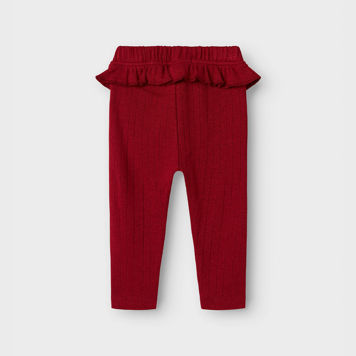 Ben je op zoek naar een schattige legging om de beentjes van je kleintje lekker warm te houden? Dan is deze schattige baby rachel slim legging in de kleur red dahlia van het merk Lil' Atelier een echte must have voor in de collectie. VanZus