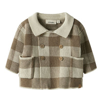 Het robo gebreid vestje sepia tint van Lil' Atelier Baby is een warm, comfortabel vestje voor jouw kleintje. Perfect voor koude dagen. Bestel nu bij VanZus