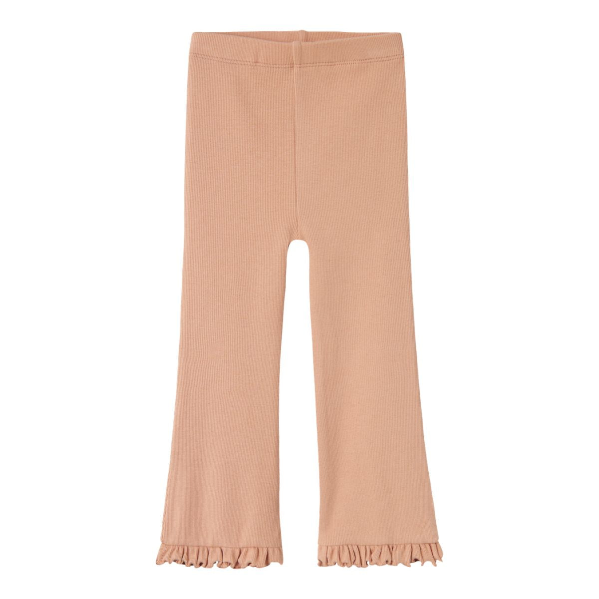 Jouw kleintje ziet er superhip uit in deze coole bootcut legging in mahogany rose van het merk Lil' Atelier. Deze comfortabele legging heeft een bootcut model, waardoor elke outfit met deze legging er nóg leuker uitziet! VanZus