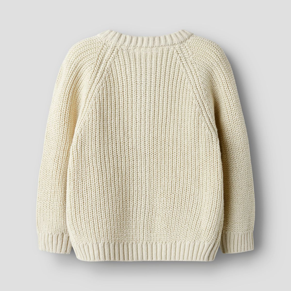 Lil' Atelier emlen len knit vestje turtledove