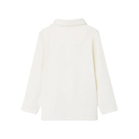 Lil' Atelier fundo slim polo in coconut milk, een stijlvolle top voor jongens. Gemaakt van biologisch katoen en TENCEL™ voor comfort en duurzaamheid. Perfect voor elke gelegenheid. VanZus