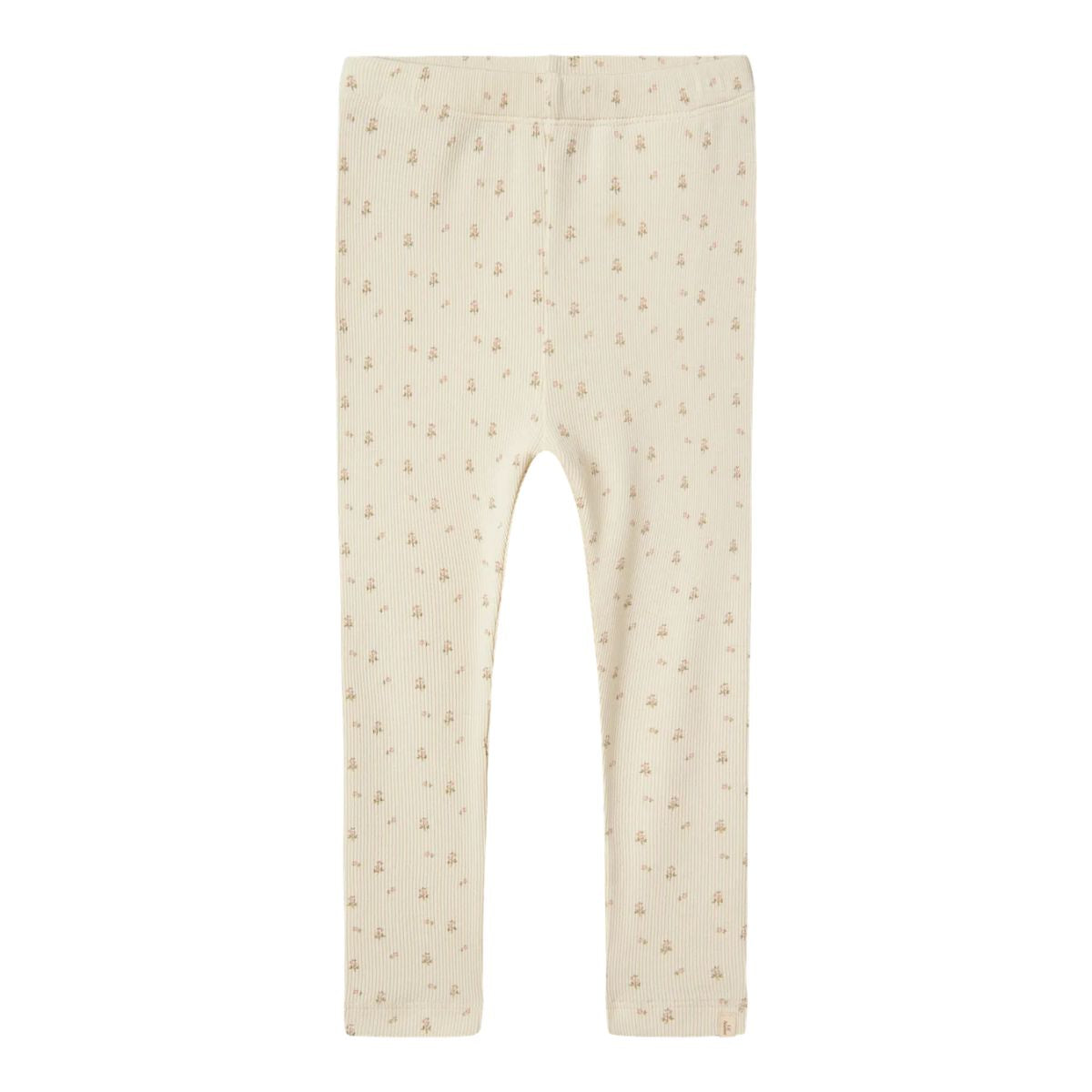 De Lil' Atelier gago slim legging in de kleur turtledove flower is comfortabel en duurzaam. Met biologisch katoen en bloemenprint. Perfect voor elke dag. Ook in andere varianten te koop. VanZus