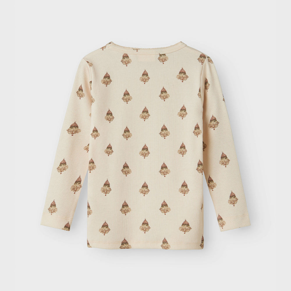De Lil' Atelier lavo eva slim shirt in de kleur pastel parchment is een must-have voor de garderobe van je kind. VanZus