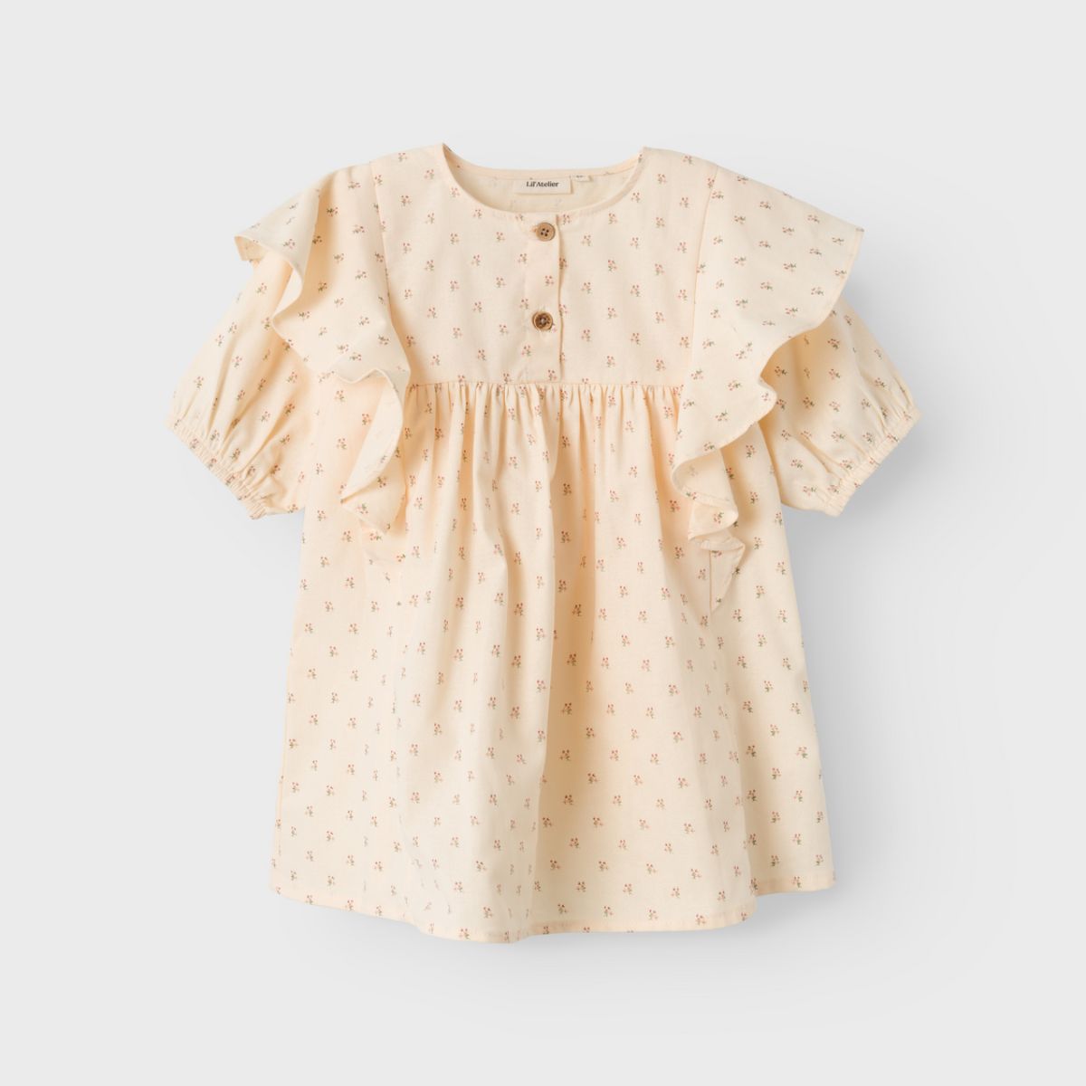 Deze te schattige midi jurk turtledove van het lieve merk Lil' Atelier is echt een must have voor het voorjaar! Niet alleen zit dit jurkje heerlijk comfortabel, je kleintje zal er ook geweldig uitzien! VanZus