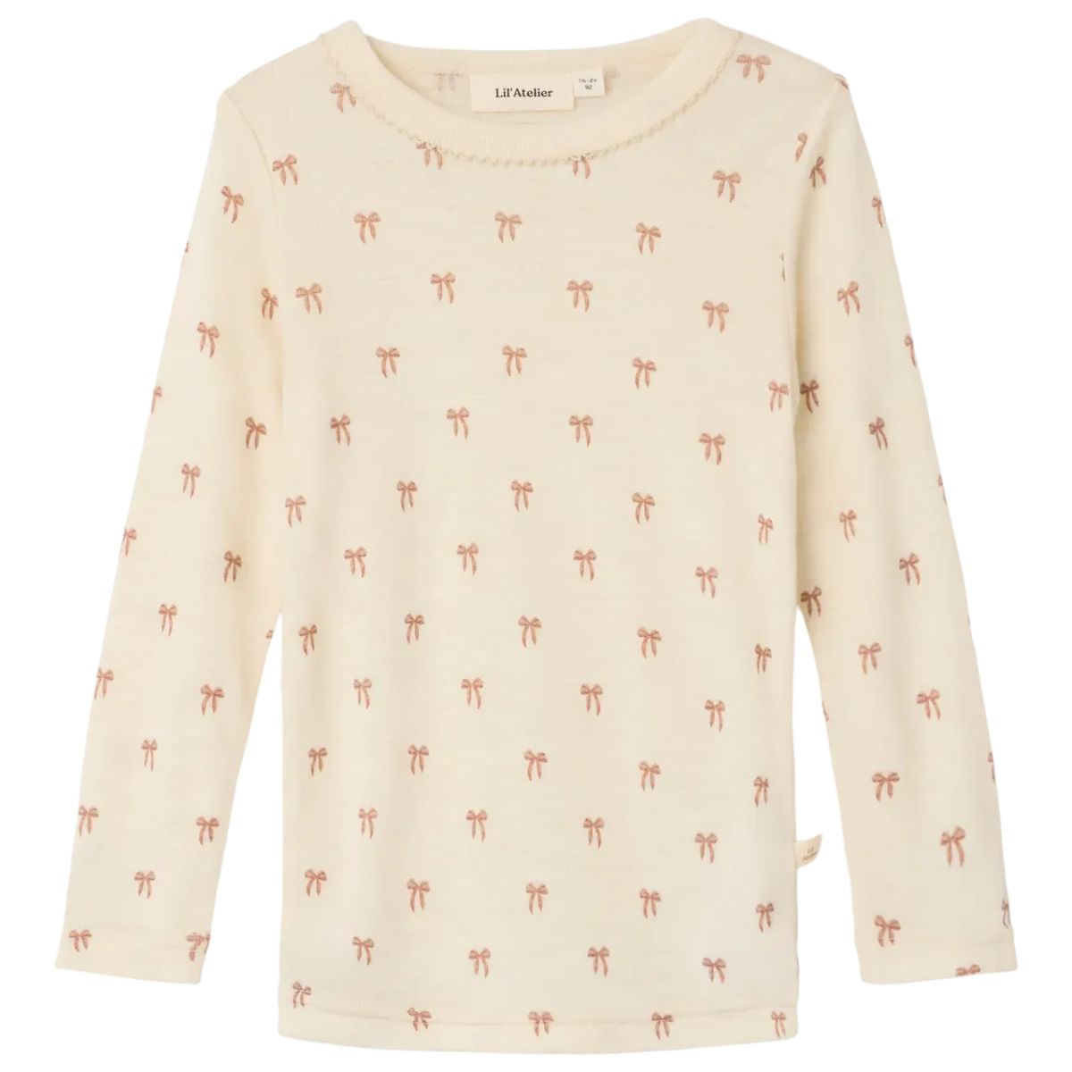 Shop het Lil' Atelier nalu girl slim shirt in de kleur turtledove melange. Dit comfortabele shirt van merinowol en tencel™ is perfect voor elke gelegenheid. Ideaal voor herfst en winter! VanZus