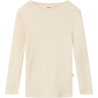 Het Lil' Atelier nalu slim boy shirt in turtledove melange is unisex, gemaakt van zachte merinowol en TENCEL™, biedt comfort en stijl voor je kind tijdens de herfst en  winter. VanZus