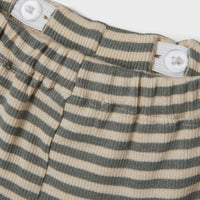 Deze soepelvallende broek in de uitvoering stripes fog van het vrolijke merk Lil' Atelier is ideaal voor je kleintje om lekker in te rennen, te spelen en te ravotten. Deze fijne broek biedt namelijk optimale bewegingsvrijheid en is lekker luchtig. VanZus