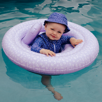 De Swim Essentials baby zwemband panter lila is het perfecte accessoire wanneer je samen met je kleintje gaat zwemmen. VanZus