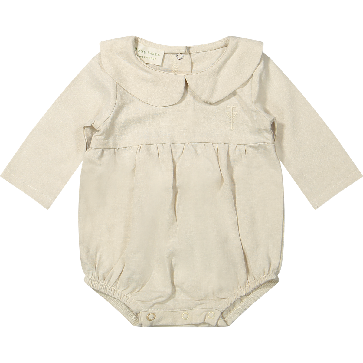 Two You Label linny linnen romper beach