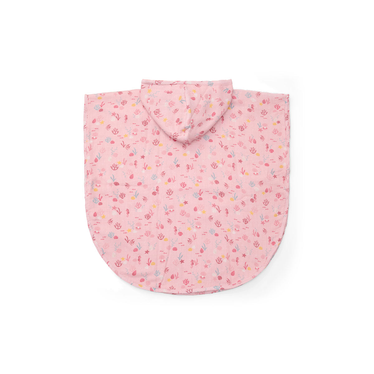 Lekker opdrogen en opwarmen doet je kleintje met deze badponcho in de variant ocean treasures van het merk Little Dutch. Deze schattige badponcho is heerlijk zacht en ziet er ook nog eens heel schattig uit! VanZus