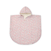 Lekker opdrogen en opwarmen doet je kleintje met deze badponcho in de variant sunny flowers van het merk Little Dutch. Deze schattige badponcho is heerlijk zacht en ziet er ook nog eens heel schattig uit! VanZus