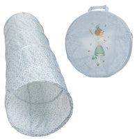 De Little Dutch Forest Friends kruiptunnel biedt urenlang speelplezier. Ideaal voor binnen en buiten, met handige draagtas. In de kleur blauw. 12+ maanden. VanZus