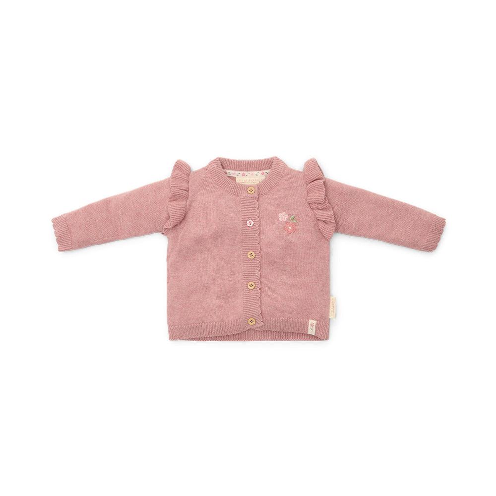 Wat zal het gebreid vest in de kleur fairy pink van Little Dutch je kindje mooi staan! Het roze vestje is heerlijk zacht en comfortabel door het zachte biologisch katoen. VanZus