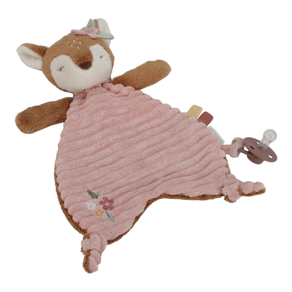 Het hert knuffeldoekje uit de fairy garden-collectie van het merk Little Dutch biedt troost en comfort. Van zachte materialen, perfect voor kleine handjes en geschikt vanaf de geboorte.  VanZus