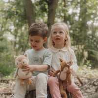 De Little Dutch hert long legs knuffel uit de fairy garden-collectie is de perfecte speelkameraad voor jouw kleintje. Zacht, lichtgewicht en met een schattig ontwerp, ideaal voor knuffelen en spelen. VanZus