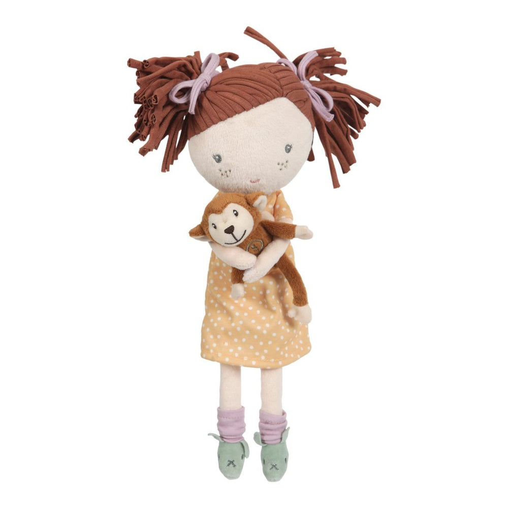 De Little Dutch knuffelpop Sophia is een zachte, kleurrijke pop van 35 cm, perfect voor kinderen van 1-6 jaar. Inclusief schattig knuffelaapje. VanZus.