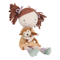 De Little Dutch knuffelpop Sophia is een zachte, kleurrijke pop van 35 cm, perfect voor kinderen van 1-6 jaar. Inclusief schattig knuffelaapje. VanZus.