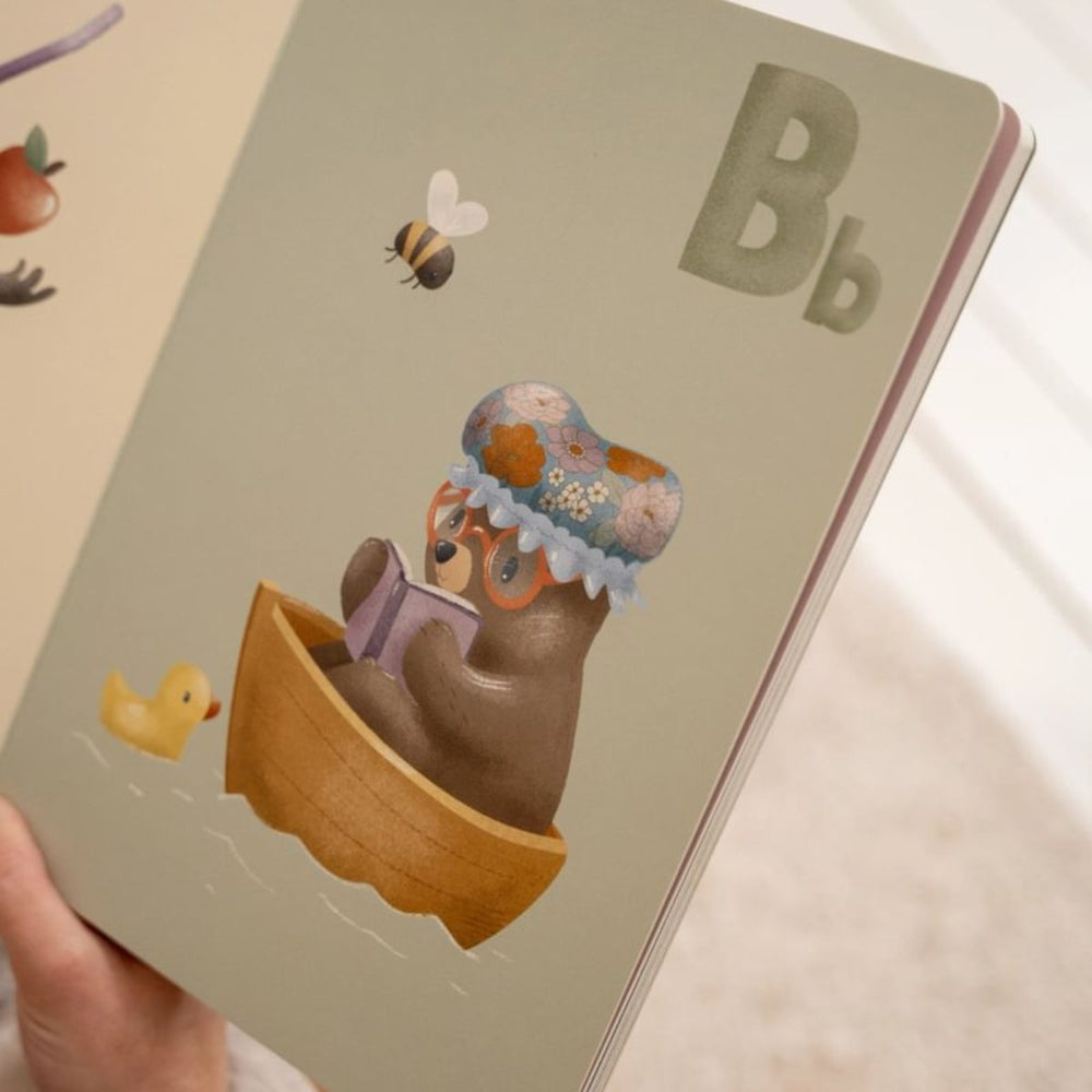 Little Dutch Mijn ABC boek: een speels en educatief kijkboek vol vrolijke illustraties om letters te leren. Perfect voor kleine handjes. VanZus