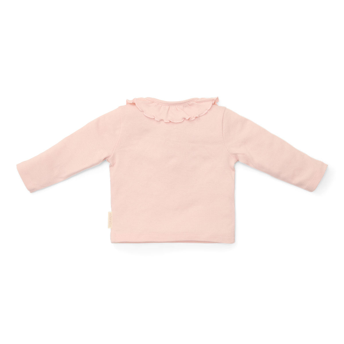Comfortabele en basic t-shirts zijn altijd fijn om in de kast te hebben hangen! Dat geldt al helemaal voor dit schattige t-shirt lange mouw in de variantblossom van het merk Little Dutch. Dit schattige shirt is de ideale basic om de leukste outfits mee samen te stellen. VanZus