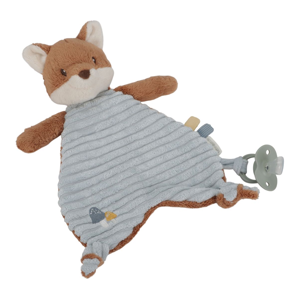 Het vos knuffeldoekje uit de forest friends-collectie van het merk Little Dutch is een schattige, zachte vriend voor jouw kleintje. Perfect om te knuffelen en troosten, ideaal als kraamcadeau! VanZus