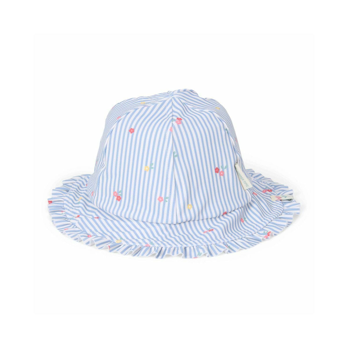 Deze leuke zonnehoed in de variant sunny flowers is van het merk Little Dutch is ideaal voor de zomerse dagen. Dit schattige hoedje is omkeerbaar en is voorzien van een speciale UPF-coating op de stof. VanZus