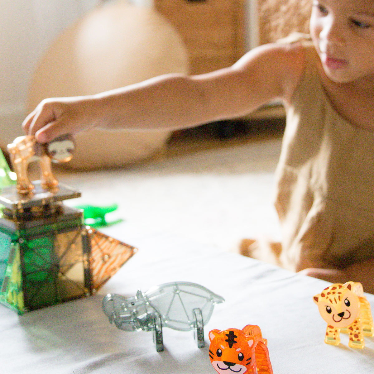 Magna-Tiles Jungle Animals Set 25-teilig