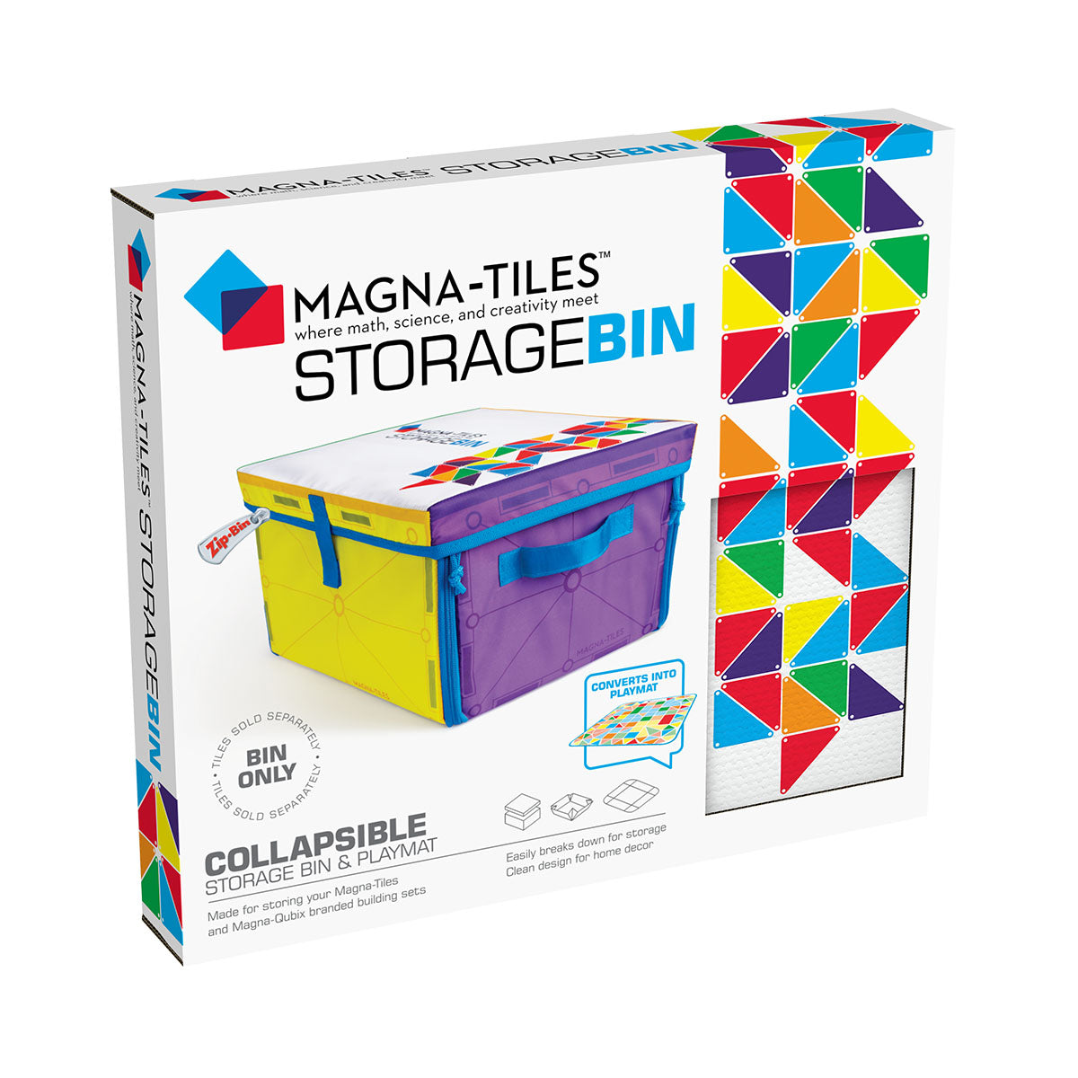 De Magna-Tiles Storage bin is de perfecte opbergdoos voor al jouw Magna-Tiles! Deze opbergdoos is niet alleen een plek met opbergruimte, maar kan ook veranderen in een speelmat. VanZus.