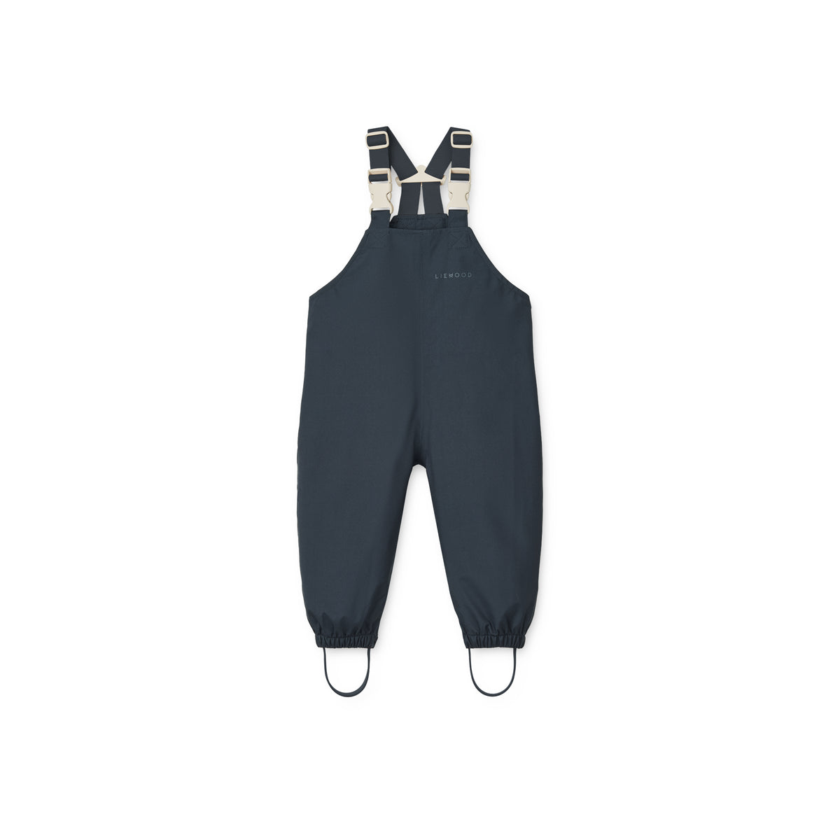 Hijs je kindje in deze coole manu broek in de kleur classic navy en de regenpret kan beginnen! Deze broek van het merk Liewood is ideaal voor op regenachtige dagen! VanZus