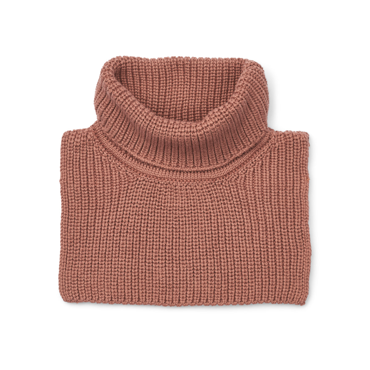 Houd het nekje van je kindje lekker warm met deze meack nekwarmer in de kleur dark rosetta van het merk Liewood. Deze leuke neckwarmer is ideaal om outfits net een beetje warmer te maken. VanZus