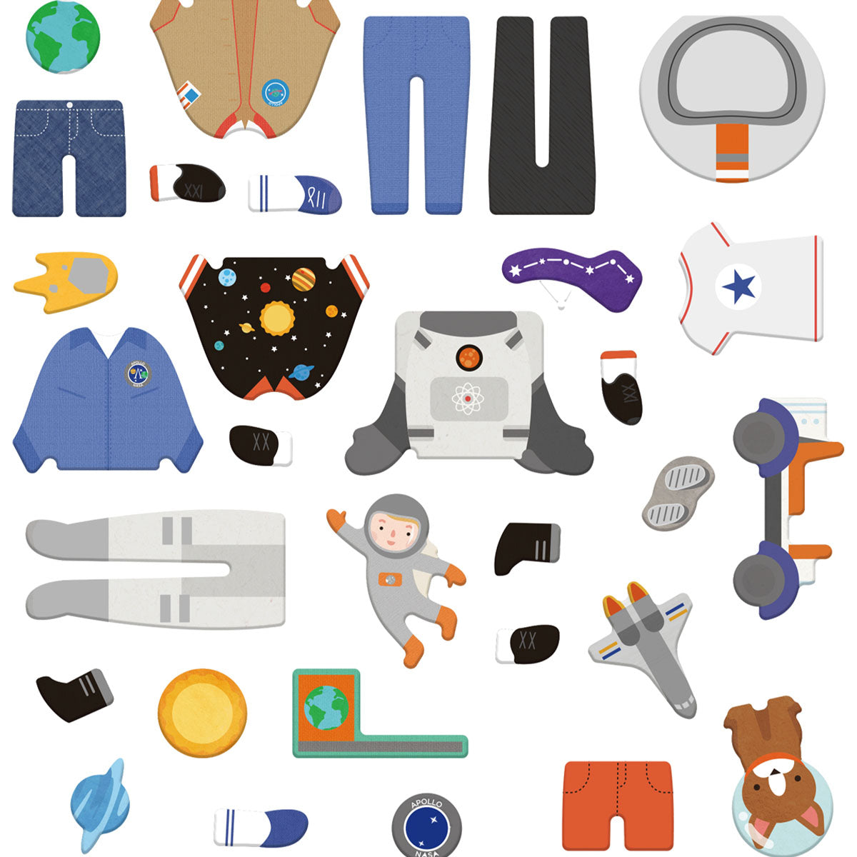 Het perfecte speelgoed voor onderweg: de magnetische puzzeldoos ruimtevaarders van MierEdu. 30-delig, magnetische puzzelstukjes in handige meeneem doos. Vanaf 3 jaar. In diverse varianten. VanZus