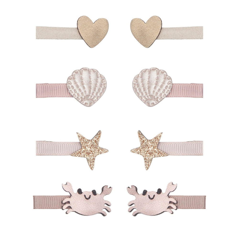 Houd de haren van je kindje op een stijlvolle manier uit het gezicht met de cecil crab mini haarspeldjes van Mimi & Lula. Deze comfortabele en veilige haaraccessoires zijn ideaal voor elke gelegenheid. VanZus