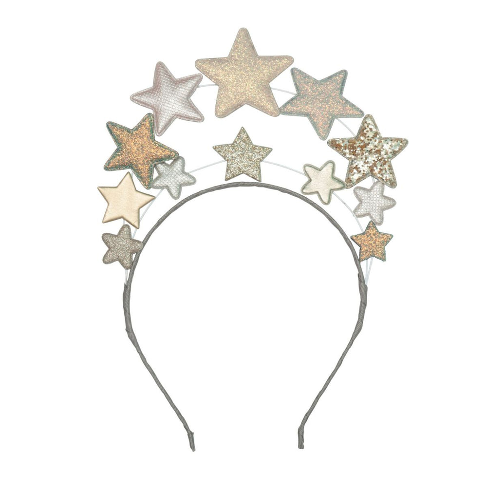 Sterren & Glamour! De starry diadeem van Mimi & Lula is versierd met sprankelende sterren in diverse kleuren. De diadeem biedt comfort en is perfect voor elke gelegenheid. Vanaf 3 jaar. VanZus