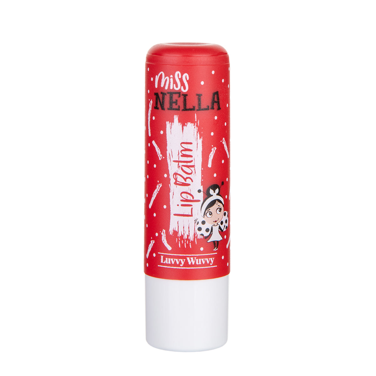 Een vleugje kleur, verzorging en hydratatie: dat doet de XL lippenbalsem luvvy wuvvy van Miss Nella. Speciaal gemaakt voor kinderen en verkrijgbaar in verschillende kleuren. VanZus