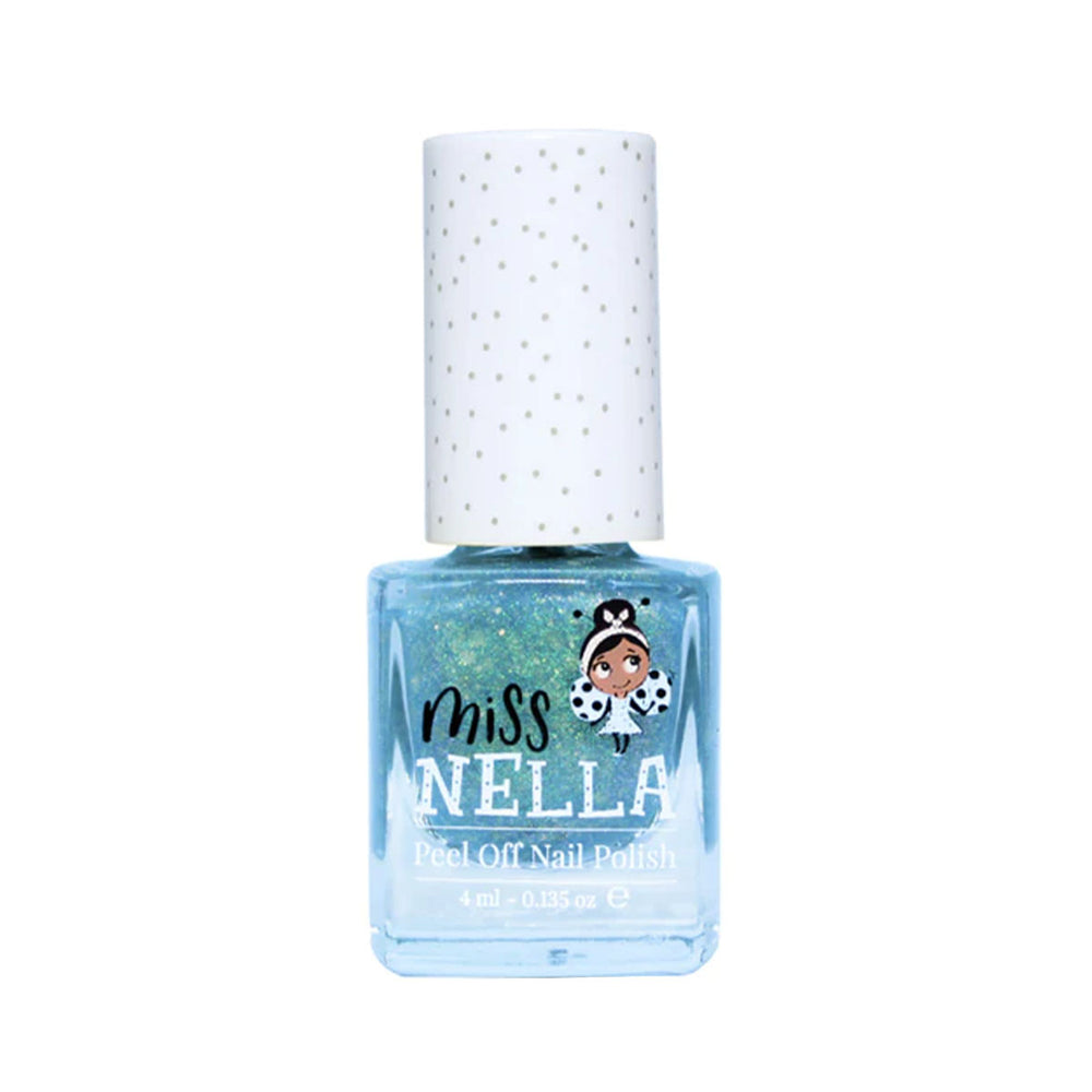 Laat de nageltjes van jouw kindje shinen met de nagellak bibbidi bobbidi boo van het merk Miss Nella. De peel off nagellak is speciaal ontworpen voor kinderen en is vrij van chemicaliën. In verschillende kleuren. VanZus