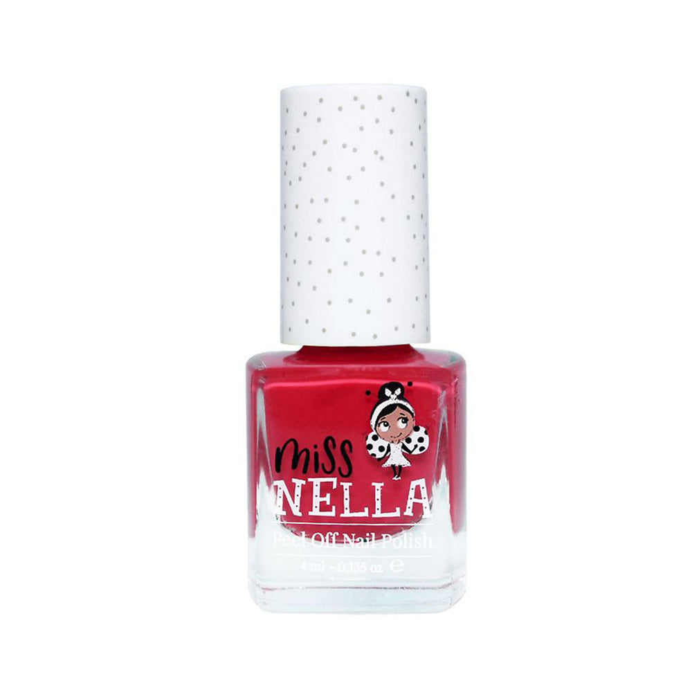 Laat de nageltjes van jouw kindje shinen met de nagellak cherry macaroon van het merk Miss Nella. De peel off nagellak is speciaal ontworpen voor kinderen en is vrij van chemicaliën. In verschillende kleuren. VanZus