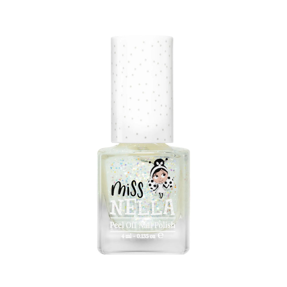 Laat de nageltjes van jouw kindje shinen met de nagellak confetti clouds van het merk Miss Nella. De peel off nagellak is speciaal ontworpen voor kinderen en is vrij van chemicaliën. In verschillende kleuren. VanZus