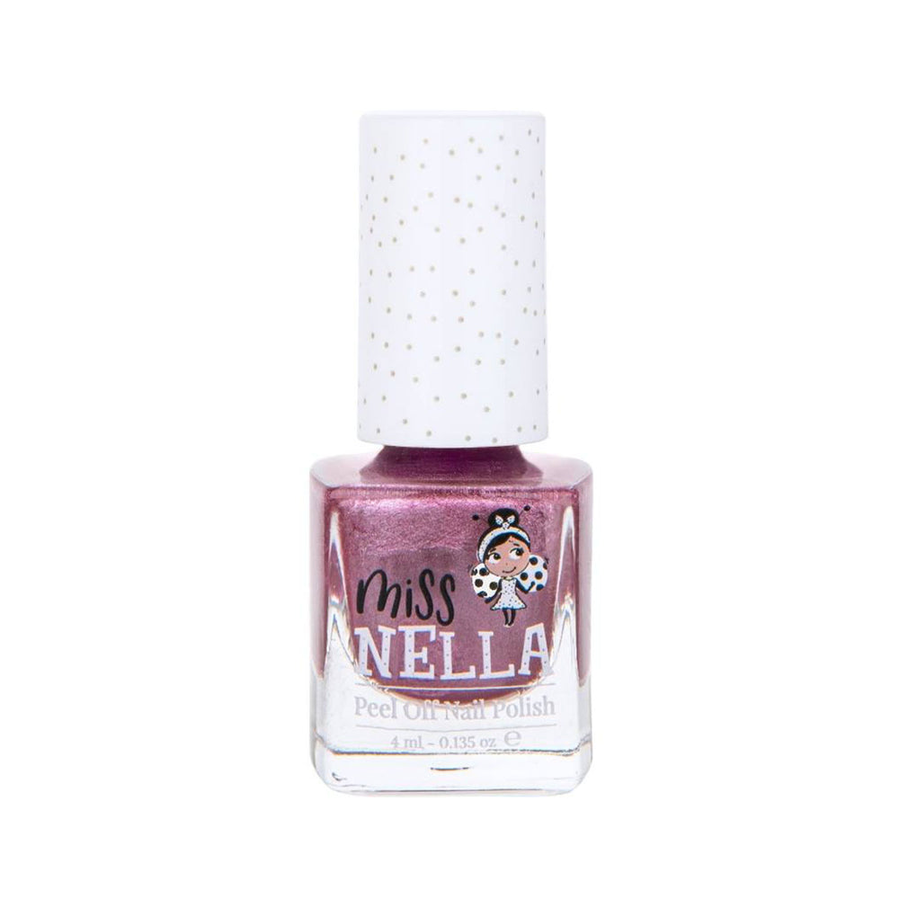 Laat de nageltjes van jouw kindje shinen met de nagellak diplodo-kiss van het merk Miss Nella. De peel off nagellak is speciaal ontworpen voor kinderen en is vrij van chemicaliën. In verschillende kleuren. VanZus
