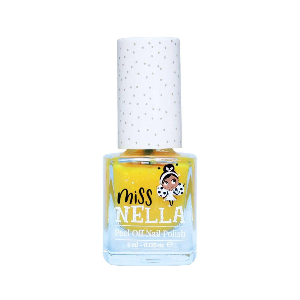 Laat de nageltjes van jouw kindje shinen met de nagellak honey twinkles van het merk Miss Nella. De peel off nagellak is speciaal ontworpen voor kinderen en is vrij van chemicaliën. In verschillende kleuren. VanZus
