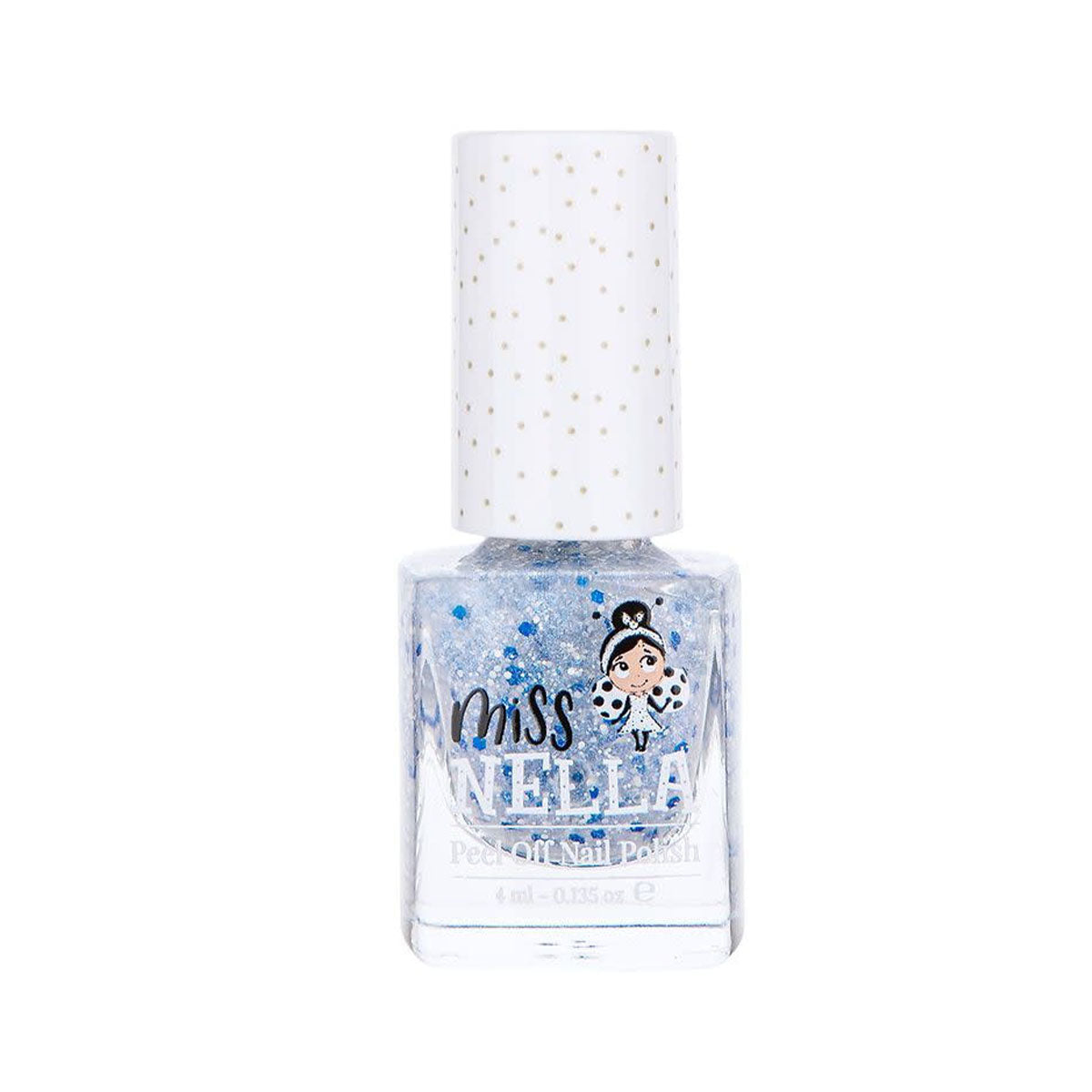 Laat de nageltjes van jouw kindje shinen met de nagellak midnight magic van het merk Miss Nella. De peel off nagellak is speciaal ontworpen voor kinderen en is vrij van chemicaliën. In verschillende kleuren. VanZus