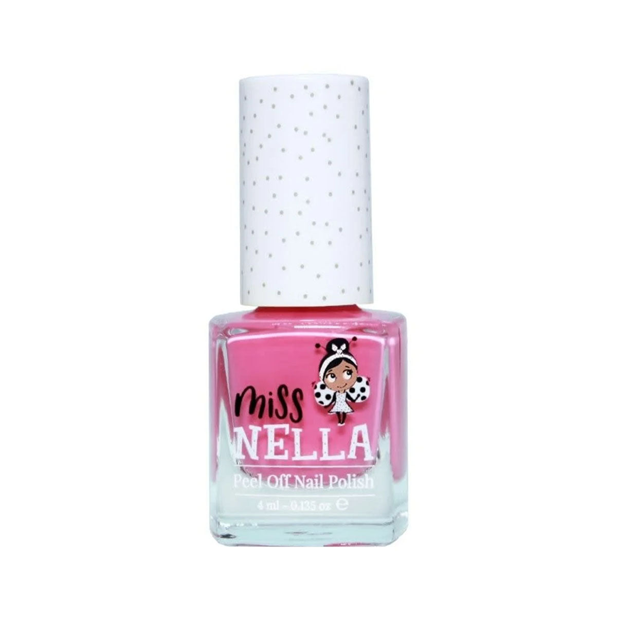 Laat de nageltjes van jouw kindje shinen met de nagellak pink a boo van het merk Miss Nella. De peel off nagellak is speciaal ontworpen voor kinderen en is vrij van chemicaliën. In verschillende kleuren. VanZus