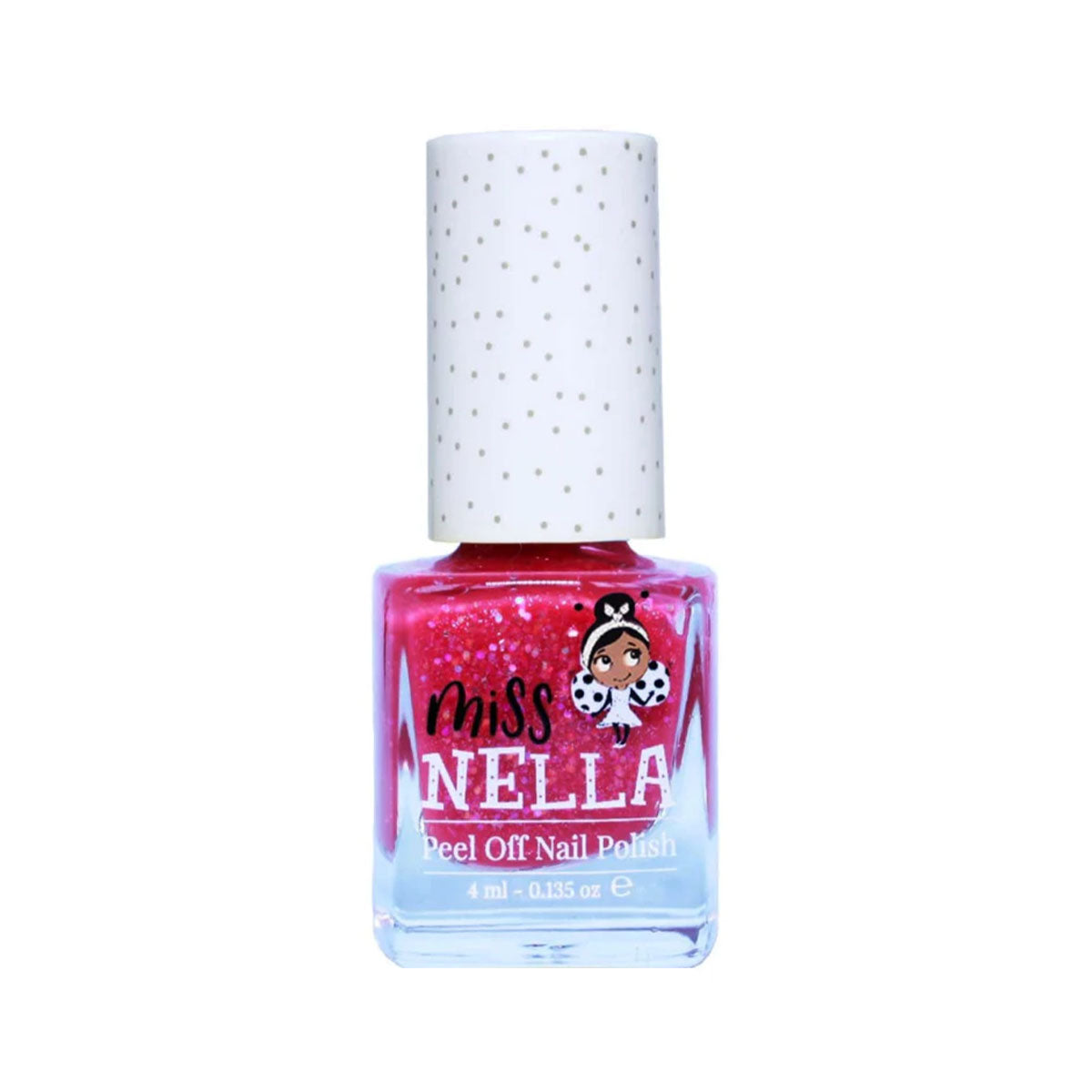 Laat de nageltjes van jouw kindje shinen met de nagellak sugar hugs van het merk Miss Nella. De peel off nagellak is speciaal ontworpen voor kinderen en is vrij van chemicaliën. In verschillende kleuren. VanZus
