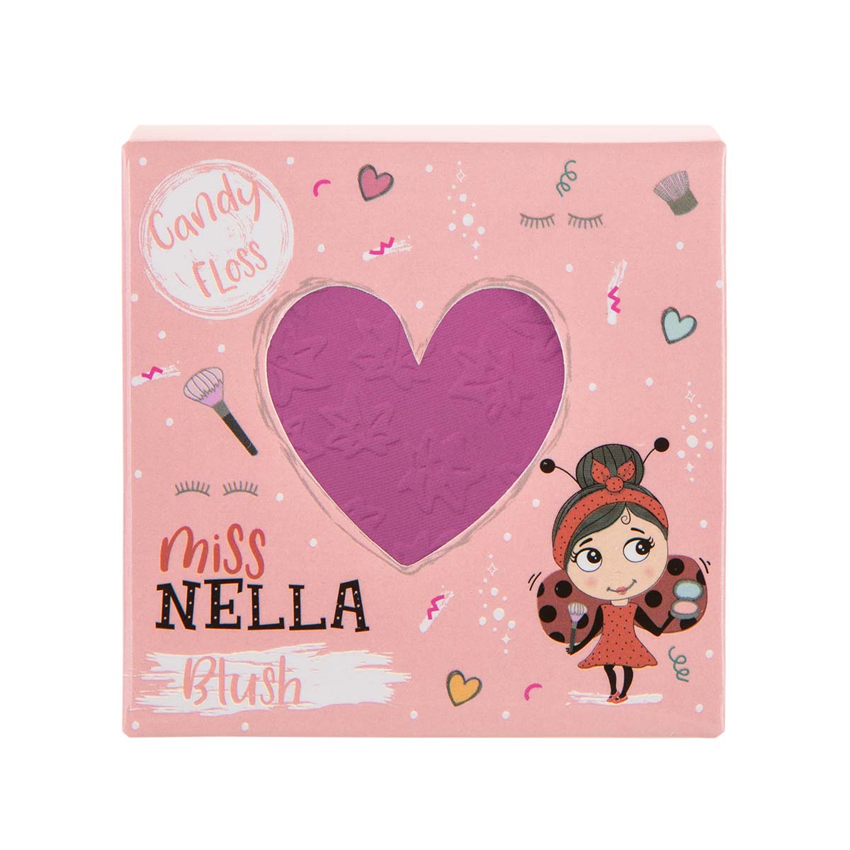 Mooie roze wangetjes maak je met de Blush Candy Floss van Miss Nella! Voor alle kinderen die het leuk vinden om zichzelf of anderen op te maken. Deze make-up is vrij van chemicaliën en zacht voor de huid. VanZus