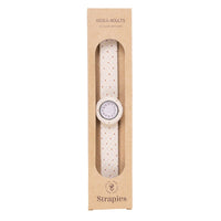 Het Mrs Ertha new strapies horloge organic squares is het ideale eerste horloge voor jouw kindje! Of misschien zelfs voor jou zelf? Dit horloge draagt lekker comfortabel en heeft prachtige, zachte kleuren. VanZus