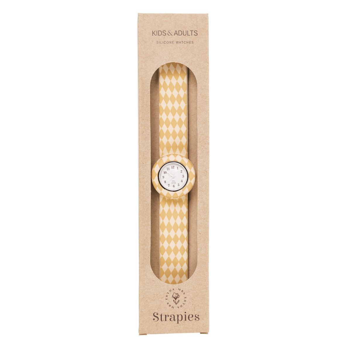 Het Mrs Ertha new strapies horloge speckled diamond is het ideale eerste horloge voor jouw kindje! Of misschien zelfs voor jou zelf? Dit horloge draagt lekker comfortabel en heeft prachtige, zachte kleuren. VanZus